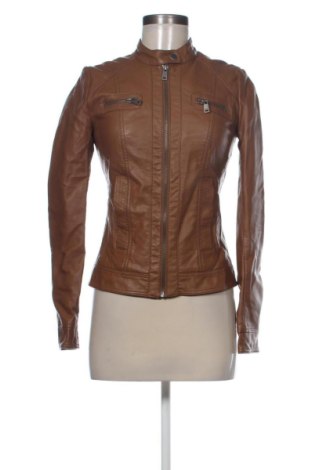 Dámska kožená bunda  ONLY, Veľkosť XS, Farba Hnedá, Cena  19,00 €, #137525700