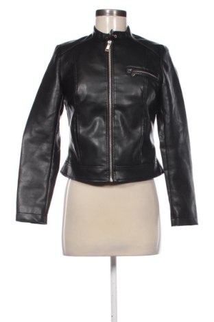 Geacă de piele pentru femei Sinsay, Mărime XS, Culoare Negru, Preț 95,47 Lei, #137544483