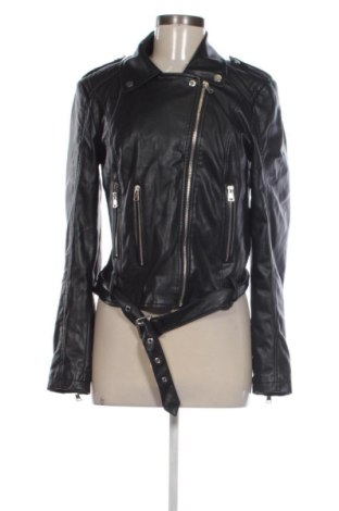 Geacă de piele pentru femei Amisu, Mărime M, Culoare Negru, Preț 101,37 Lei, #137541211