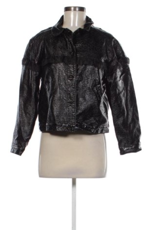 Geacă de piele pentru femei Monki, Mărime M, Culoare Negru, Preț 125,98 Lei, #137558905