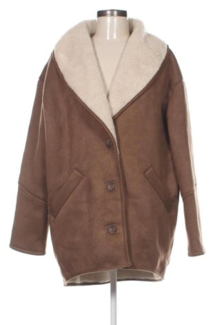 Palton de femei Stradivarius, Mărime M, Culoare Maro, Preț 246,71 Lei, #137541377