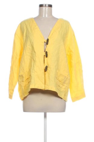 Cardigan de damă Unbranded, Mărime XXL, Culoare Galben, Preț 73,49 Lei, #137529861