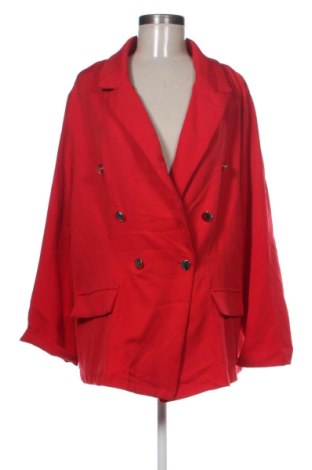 Sacou de femei SHEIN, Mărime 3XL, Culoare Roșu, Preț 103,00 Lei, #137538030