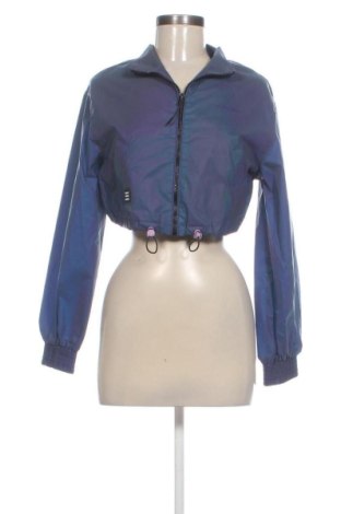 Geacă de femei Bershka, Mărime S, Culoare Albastru, Preț 83,99 Lei, #137518401