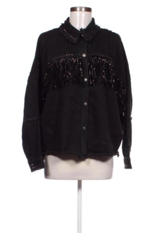 Geacă de femei Zara, Mărime L, Culoare Negru, Preț 121,51 Lei, #137548045
