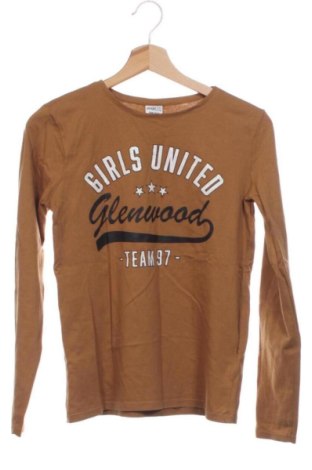 Kinder Shirt Page One, Größe 12-13y/ 158-164 cm, Farbe Braun, Preis 4,25 €, #137532478