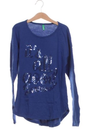 Детска блуза United Colors Of Benetton, Размер 10-11y/ 146-152 см, Цвят Син, Цена 11,00 €, #137505981