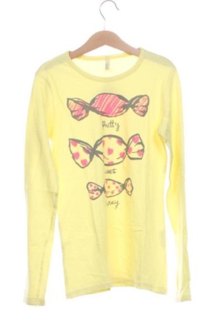 Kinder Shirt United Colors Of Benetton, Größe 10-11y/ 146-152 cm, Farbe Gelb, Preis € 9,40, #137509364