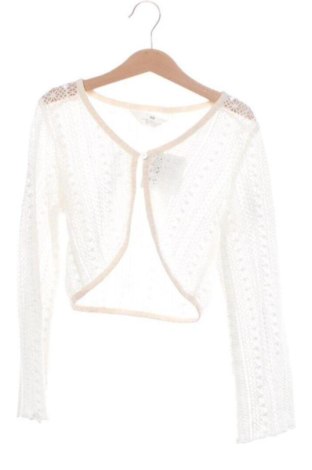 Детска жилетка H&M, Размер 8-9y/ 134-140 см, Цвят Бял, Цена 8,00 €, #137512705
