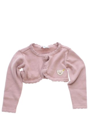 Pulover cu nasturi pentru copii Steiff, Mărime 18-24m/ 86-98 cm, Culoare Roz, Preț 214,99 Lei, #137409846