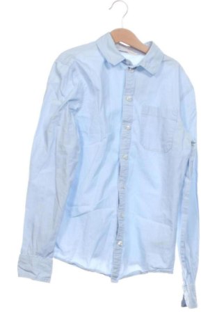 Kinderhemd H&M, Größe 12-13y/ 158-164 cm, Farbe Blau, Preis 6,00 €, #137509694