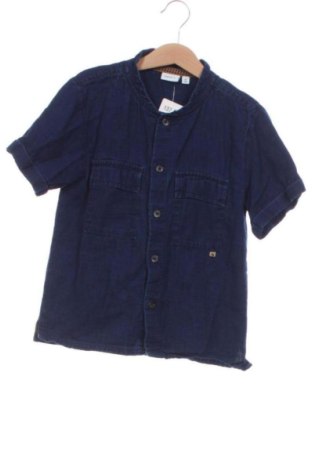 Kinderhemd Name It, Größe 6-7y/ 122-128 cm, Farbe Blau, Preis € 8,00, #137519278