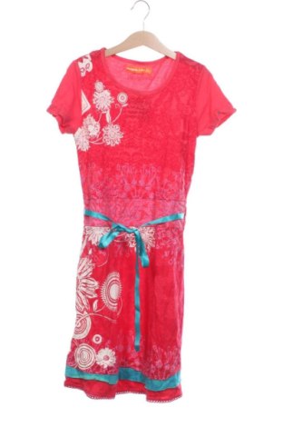 Kinderkleid Desigual, Größe 11-12y/ 152-158 cm, Farbe Mehrfarbig, Preis 21,00 €, #137532431