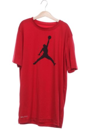 Kinder T-Shirt Air Jordan Nike, Größe 14-15y/ 168-170 cm, Farbe Rot, Preis 18,20 €, #137527930