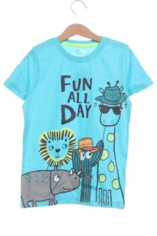 Tricou pentru copii Pepco, Mărime 6-7y/ 122-128 cm, Culoare Albastru, Preț 21,08 Lei, #137512672