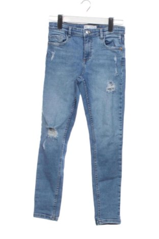 Blugi pentru copii Zara, Mărime 11-12y/ 152-158 cm, Culoare Albastru, Preț 47,24 Lei, #137522072