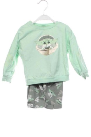 Kinder Sportanzug Adidas, Größe 6-9m/ 68-74 cm, Farbe Grün, Preis € 55,99, #137486683