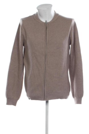 Jachetă tricotată de bărbați RAIDO, Mărime M, Culoare Bej, Preț 39,00 Lei, #137526039