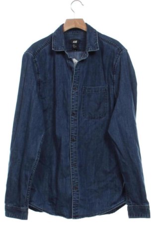 Cămașă de bărbați H&M, Mărime S, Culoare Albastru, Preț 41,99 Lei, #137477081
