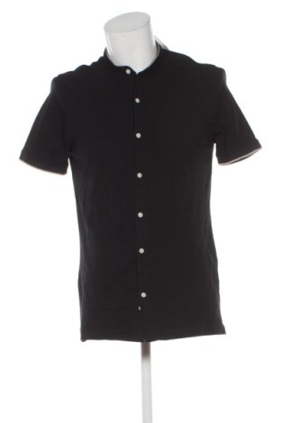 Herrenhemd Bershka, Größe L, Farbe Schwarz, Preis 13,00 €, #137510497