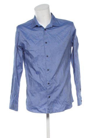 Cămașă de bărbați Selected Homme, Mărime L, Culoare Albastru, Preț 92,71 Lei, #137506041
