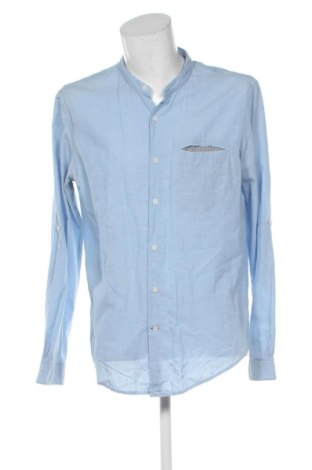 Herrenhemd Pull&Bear, Größe L, Farbe Blau, Preis 12,53 €, #137506604
