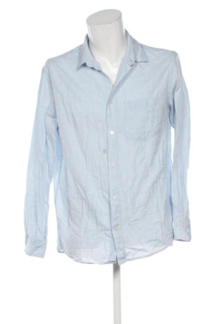 Cămașă de bărbați H&M, Mărime M, Culoare Albastru, Preț 57,74 Lei, #137529515