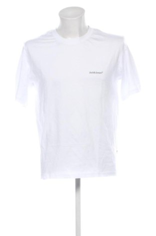 Męski T-shirt Jack & Jones, Rozmiar M, Kolor Biały, Cena 75,99 zł, #137486624