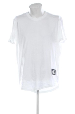 Herren Shirt Calvin Klein Jeans, Größe XXL, Farbe Weiß, Preis 39,99 €, #137491304