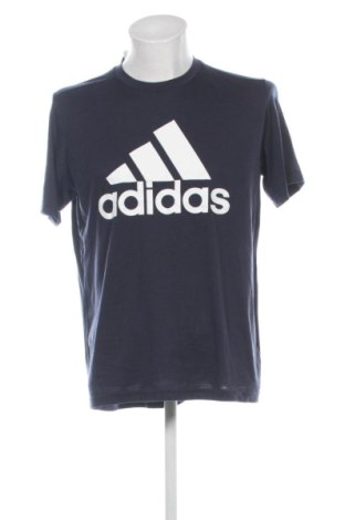 Мъжка тениска Adidas, Размер M, Цвят Син, Цена 20,96 €, #137500012