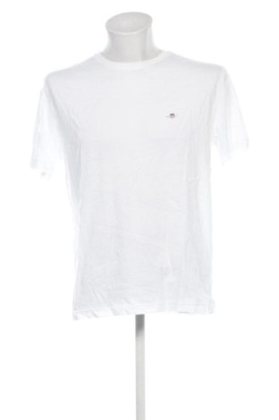 Мъжка тениска Gant, Размер L, Цвят Бял, Цена 44,99 €, #137503850