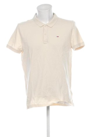 Męski T-shirt Tommy Hilfiger, Rozmiar XL, Kolor ecru, Cena 359,99 zł, #137504540