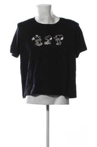 Мъжка тениска Peanuts, Размер XXL, Цвят Черен, Цена 14,31 €, #137513884