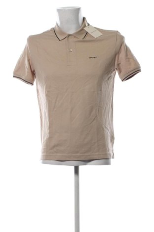 Męski T-shirt Gant, Rozmiar S, Kolor Beżowy, Cena 296,35 zł, #137514667