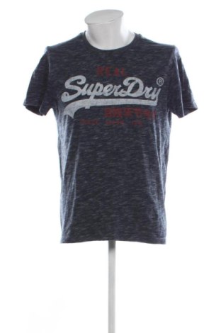 Męski T-shirt Superdry, Rozmiar XL, Kolor Niebieski, Cena 66,99 zł, #137514872
