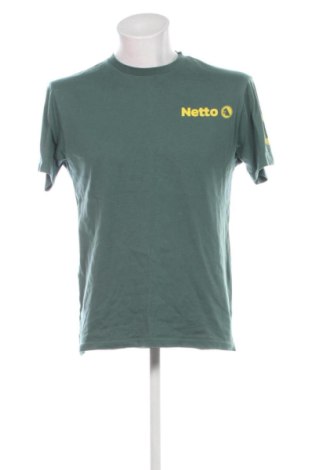 Мъжка тениска Netto, Размер M, Цвят Зелен, Цена 13,00 €, #137516580