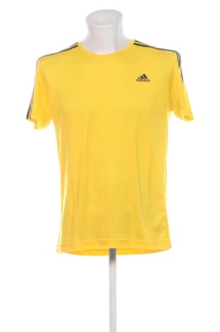 Мъжка тениска Adidas, Размер L, Цвят Жълт, Цена 22,00 €, #137517092