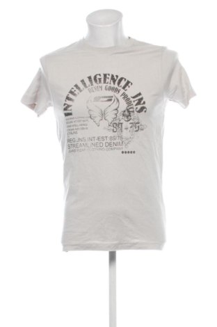 Мъжка тениска Jack & Jones, Размер M, Цвят Екрю, Цена 13,80 €, #137517279