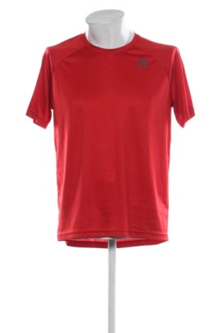 Мъжка тениска Adidas, Размер L, Цвят Червен, Цена 17,00 €, #137517670