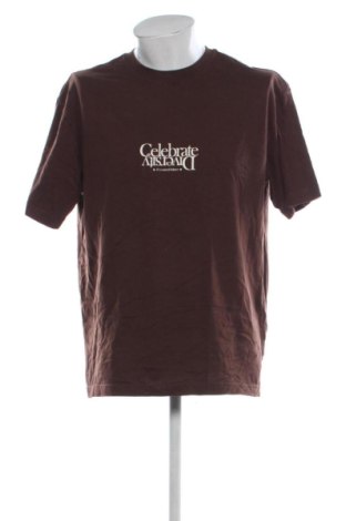 Мъжка тениска H&M, Размер L, Цвят Кафяв, Цена 14,82 €, #137517971
