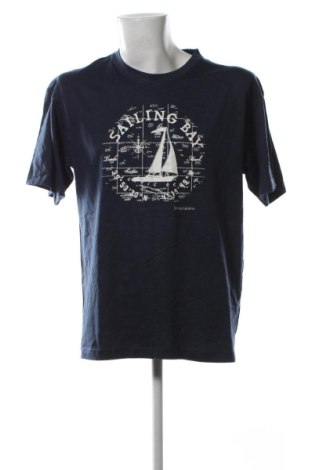 Tricou de bărbați MED, Mărime XL, Culoare Albastru, Preț 80,99 Lei, #137518018