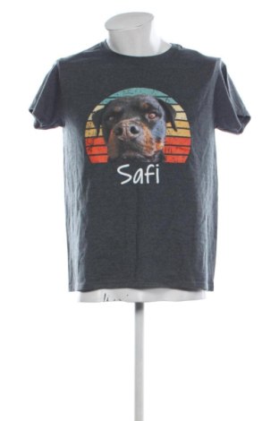 Męski T-shirt Gildan, Rozmiar L, Kolor Szary, Cena 50,80 zł, #137521708