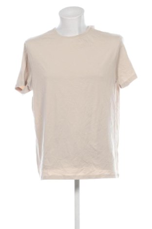 Мъжка тениска H&M, Размер XL, Цвят Бежов, Цена 11,24 €, #137522058