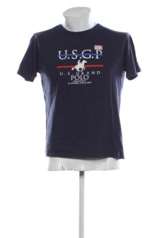 Мъжка тениска U.S.Grand Polo, Размер XL, Цвят Син, Цена 8,18 €, #137525591