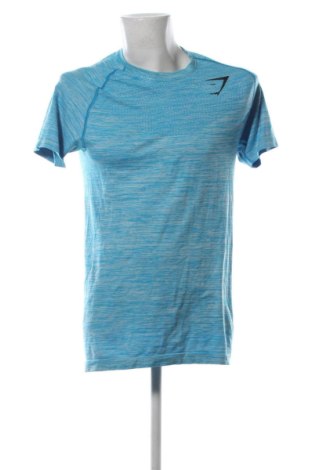 Ανδρικό t-shirt Gymshark, Μέγεθος L, Χρώμα Μπλέ, Τιμή 27,68 €, #137528849