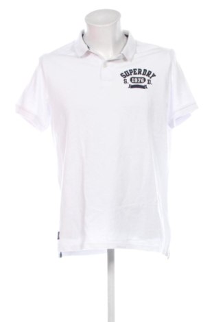 Ανδρικό t-shirt Superdry, Μέγεθος XXL, Χρώμα Λευκό, Τιμή 19,81 €, #137534860