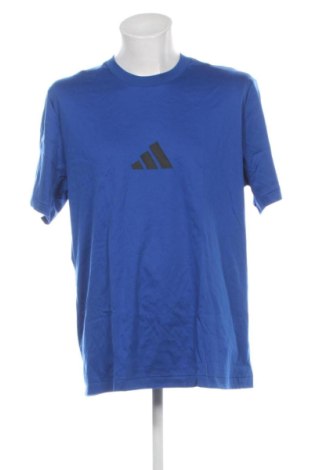 Męski T-shirt Adidas, Rozmiar XL, Kolor Niebieski, Cena 143,94 zł, #137535084