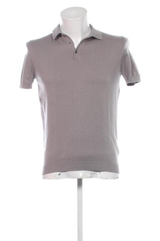 Tricou de bărbați Massimo Dutti, Mărime M, Culoare Gri, Preț 136,00 Lei, #137535132