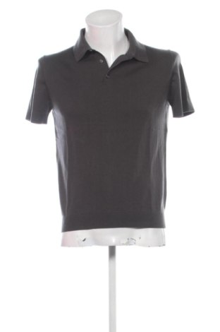 Мъжка тениска Massimo Dutti, Размер M, Цвят Черен, Цена 25,91 €, #137535168