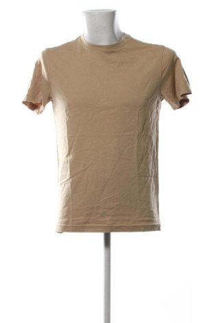 Мъжка тениска H&M, Размер S, Цвят Бежов, Цена 11,24 €, #137536524